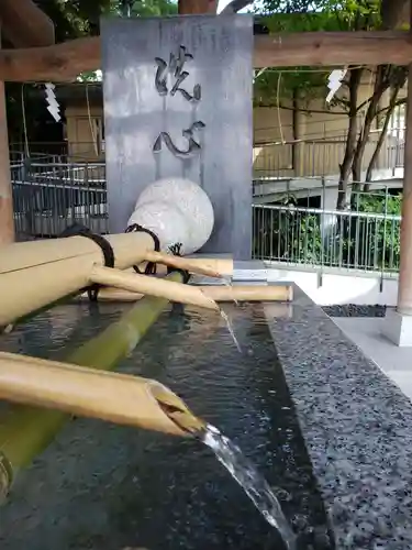 東郷神社の手水