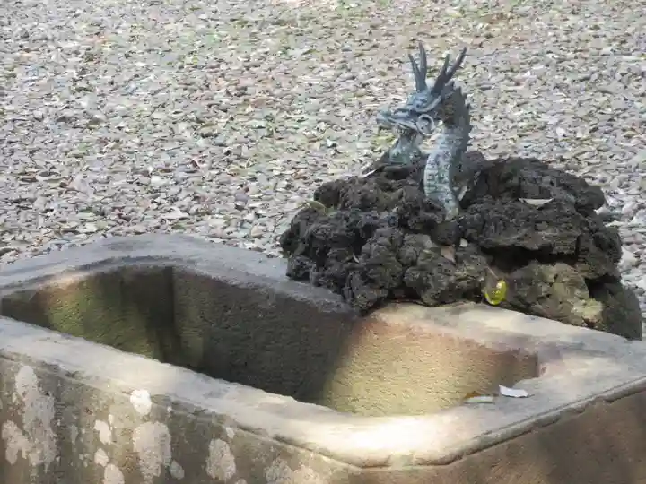 仙波東照宮の手水舎