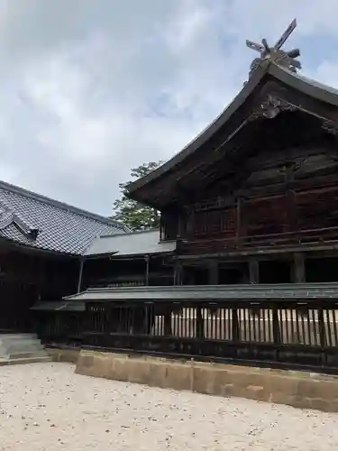 塩冶神社の本殿