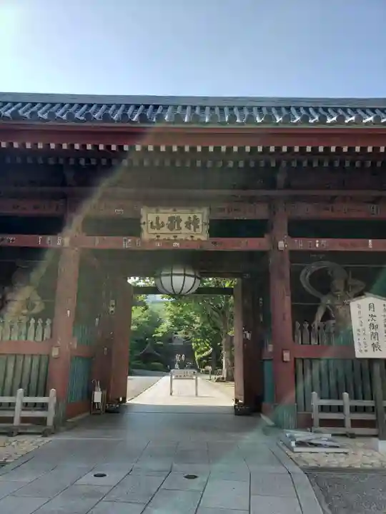 護国寺の山門・神門