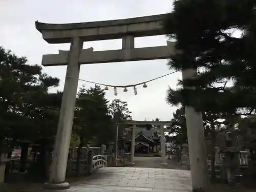 於保多神社の鳥居