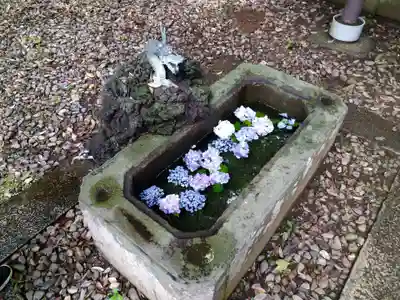 仙波東照宮の手水舎