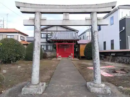 東狭山ケ丘稲荷神社の鳥居