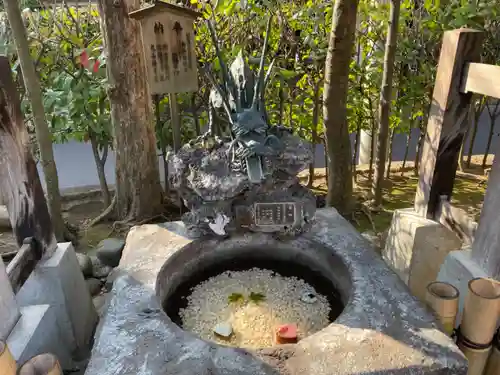 高木神社の手水舎