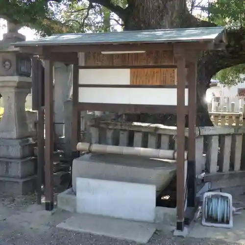 石津太神社の手水