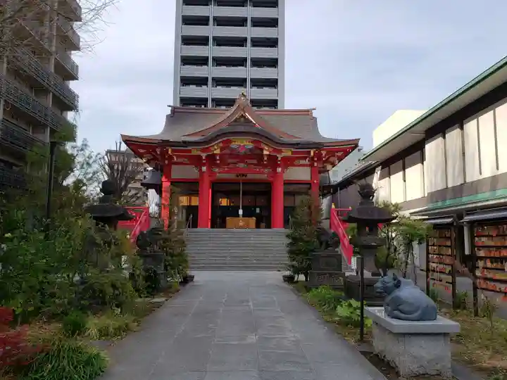 成子天神社の本殿・本堂