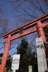 世田谷八幡宮の鳥居