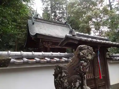 大歳神社の山門・神門