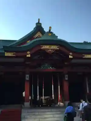 日枝神社の本殿・本堂