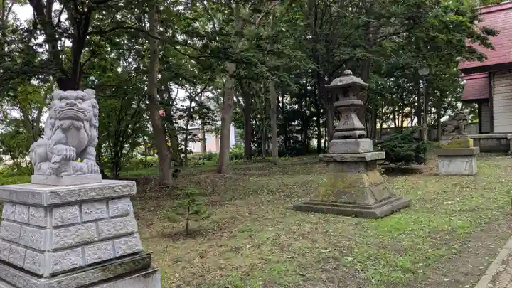 遠別神社の狛犬