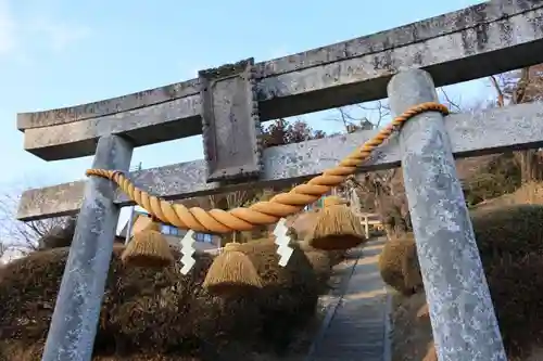 長屋神社の鳥居