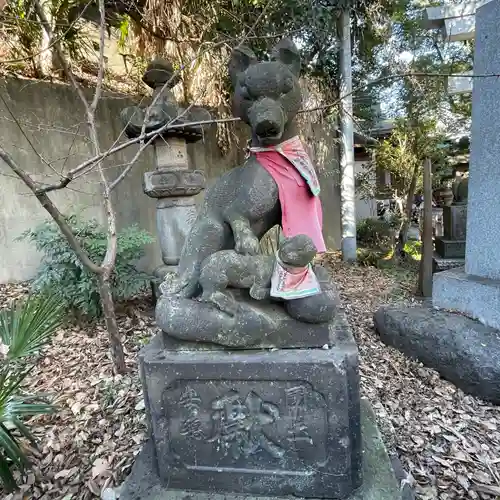 王子稲荷神社の狛犬