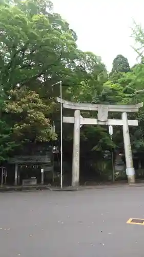 八幡朝見神社の鳥居