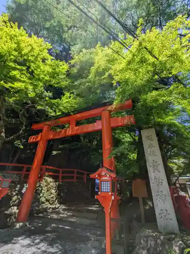 貴船神社の鳥居