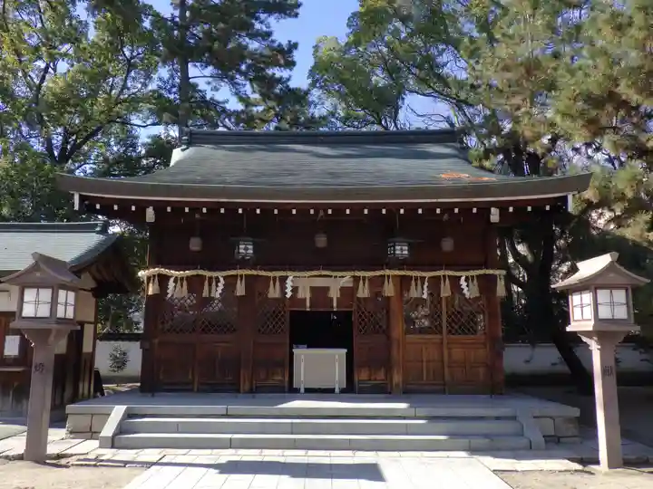 與杼神社の本殿・本堂