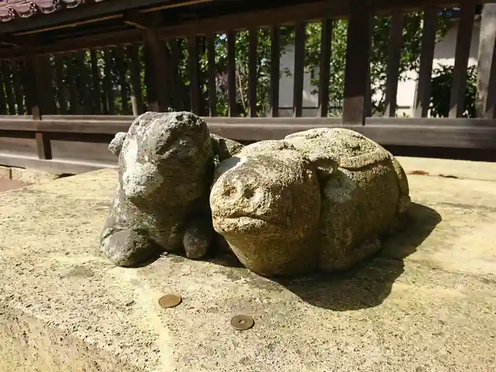 小松天満宮の狛犬