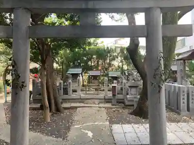 物部神社の鳥居