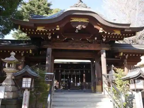 鳩ヶ谷氷川神社の本殿・本堂