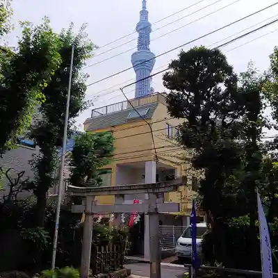 高木神社の鳥居