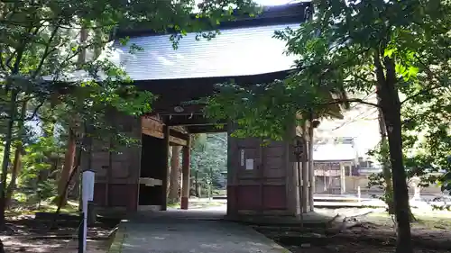 若狭彦神社（上社）の山門・神門