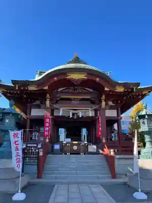 羽田神社の本殿・本堂
