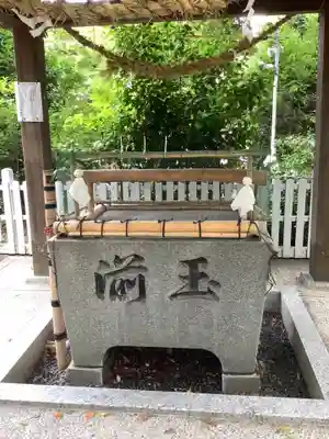 七所神社の手水舎