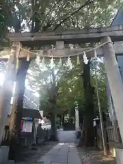 中目黒八幡神社の鳥居