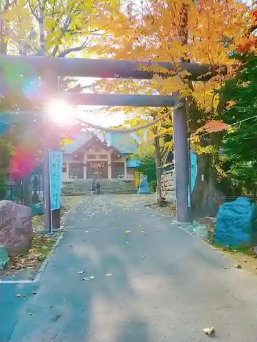 月寒神社の鳥居