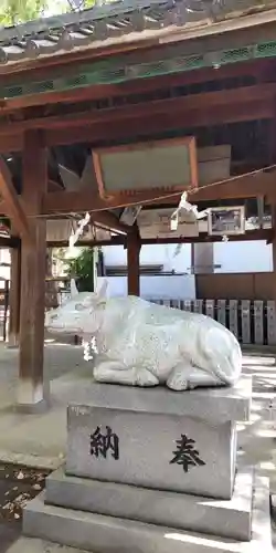 天神ノ森天満宮の狛犬