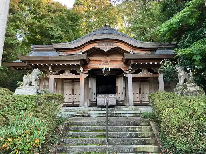 建水分神社の本殿・本堂