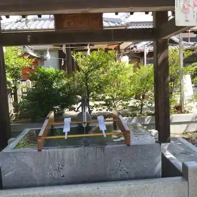 阿部野神社の手水舎