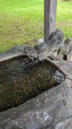 十勝護国神社の手水舎