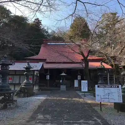 岩舟山高勝寺の本殿・本堂