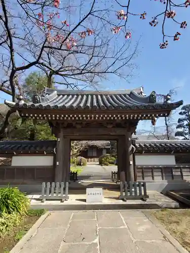 松月院の山門・神門