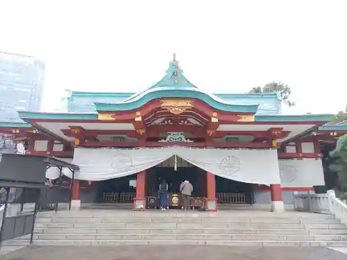 日枝神社の本殿・本堂