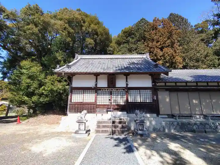 神明社(小山町)の本殿・本堂