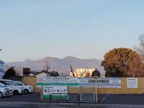 薬師如来の景色