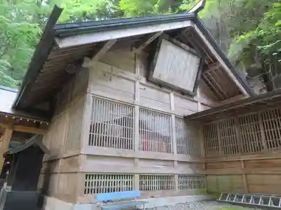 御嶽神社(王滝口）里宮の本殿・本堂