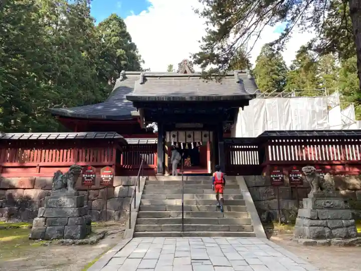 岩木山神社の山門・神門