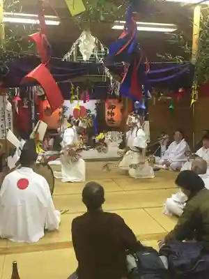 森鹿倉神社のお祭り