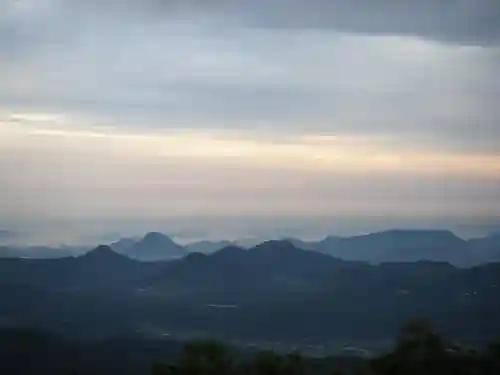 大川神社の景色