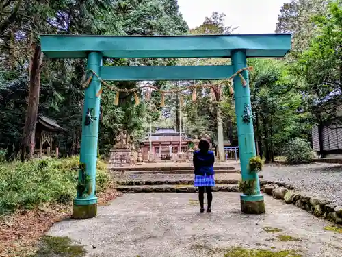 石加神社の鳥居