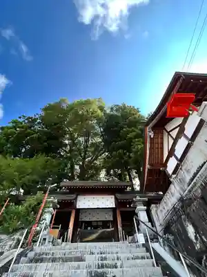 冨士山稲荷神社の山門・神門