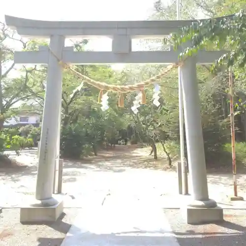 楢葉八幡神社の鳥居