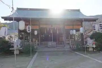 洲本八幡神社の本殿・本堂