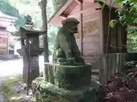 二上神社の狛犬