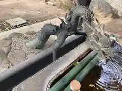 那古野神社の手水