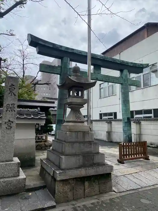 名古屋東照宮の鳥居