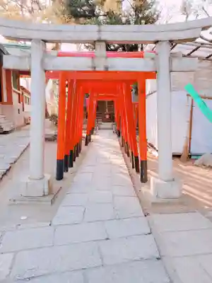 品川神社の鳥居