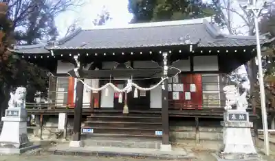 諏訪神社の本殿・本堂